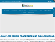 Tablet Screenshot of inclusivenergy.com